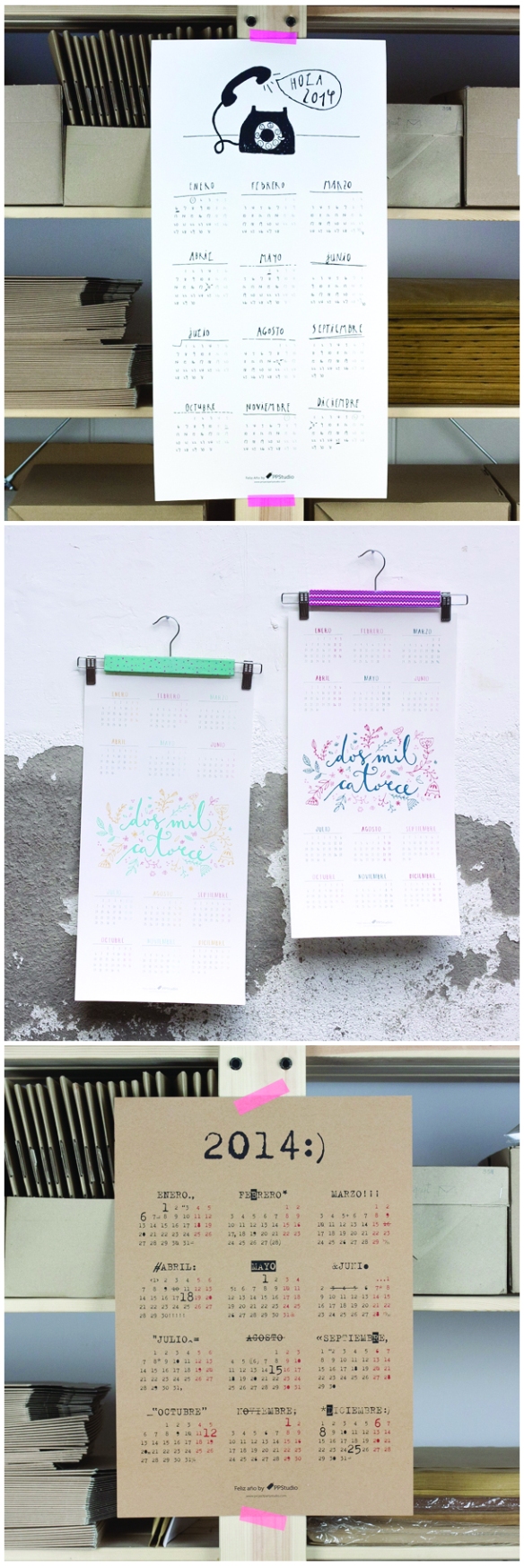 SweetSuiteBlog - calendario 2014 ppstudio